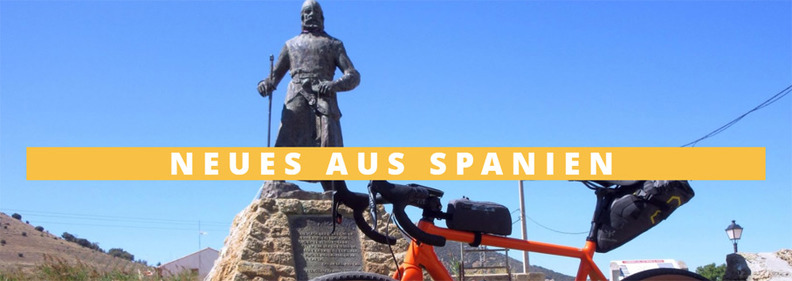 Portada del artculo dedicado al Camino del Cid en el Boletn de Prensa de la OET de Frankfurt