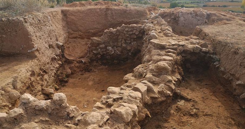 Restos hallados en la ltima campaa de excavaciones de Ateca, Zaragoza