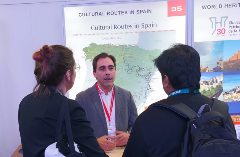 Interesados en Rutas Culturales de Espaa en la World Travel Market que se desarrolla del 6 al 8 de noviembre