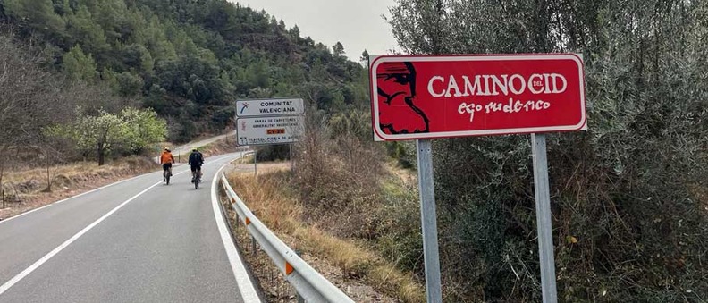 Hacia Puebla de Arenoso (Castelln) siguiendo el trazado por carretera del Camino del Cid