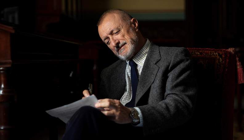 El escritor, autor de "Sidi", Arturo Prez-Reverte