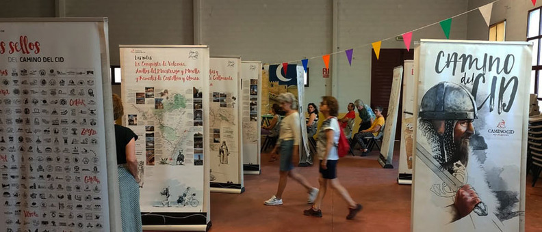 Exposicin del Camino del Cid durante el "Verano del Cid" de Anguita, Guadalajara