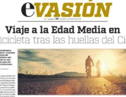 Reportaje del periódico El Economista dedicado a la ruta cicloturista del Destierro del Camino del Cid Reportaje del periódico El Economista dedicado a la ruta cicloturista del Destierro del Camino del Cid