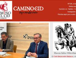 Imagen del Boletín de Noticias del Camino del Cid correspondiente al mes de octubre Imagen del Boletín de Noticias del Camino del Cid correspondiente al mes de octubre