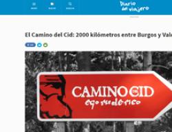 Entrada dedicada al Camino del Cid del blog "Diario del Viajero"