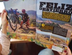 Reportaje de la revista BIKE dedicado al Camino del Cid