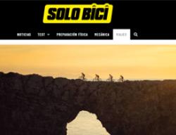 Portada del artículo de Solo Bici Portada del artículo de Solo Bici