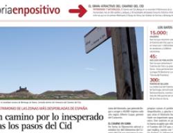 El periódico Soria Noticias recorre el Camino del Cid