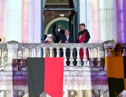 El presidente de la Diputación de Burgos tras recoger el galardón (Foto: Burgos Cidiano) El presidente de la Diputación de Burgos tras recoger el galardón (Foto: Burgos Cidiano)