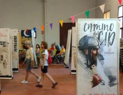 La exposición del Camino del Cid durante el "Verano del Cid" en Anguita, Guadalajara La exposición del Camino del Cid durante el "Verano del Cid" en Anguita, Guadalajara