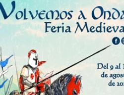 Cartel de la Feria Medieval de Onda, en Castellón Cartel de la Feria Medieval de Onda, en Castellón