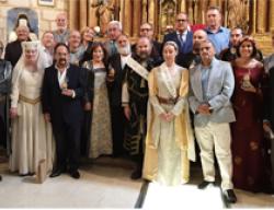 Foto de familia de los galardonados con la Tizona por la Asociación Vivar Cuna del Cid Foto de familia de los galardonados con la Tizona por la Asociación Vivar Cuna del Cid