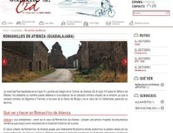 Imagen de la información que ofrece la web del Camino del Cid sobre Romanillos de Atienza (Guadalajara) Imagen de la información que ofrece la web del Camino del Cid sobre Romanillos de Atienza (Guadalajara)