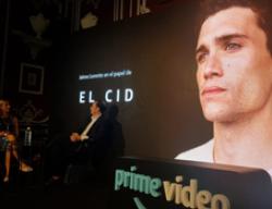 Un momento de la rueda de prensa en la que se ha dado a conocer el nombre del protagonista de la serie "El Cid" Un momento de la rueda de prensa en la que se ha dado a conocer el nombre del protagonista de la serie "El Cid"