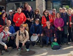 Integrantes del Colegio de Médicos de Guadalajara en la ruta propuesta por Los Medicid Integrantes del Colegio de Médicos de Guadalajara en la ruta propuesta por Los Medicid
