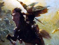 Die Wilde Jagd ("La Chasse sauvage"). Johann Wilhelm Cordes Die Wilde Jagd ("La Chasse sauvage"). Johann Wilhelm Cordes