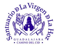 Sello del Santuario de la Virgen de la Hoz, Guadalajara Sello del Santuario de la Virgen de la Hoz, Guadalajara