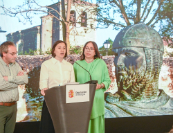 Presentación del matasellos del Camino del Cid