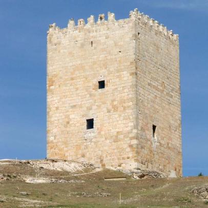 Castillo del Cubo en Langa de Duero, Soria. ALC
