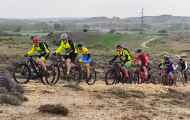 La ruta BTT discurrió entre San Esteban de Gormaz y Castillejo de Robledo