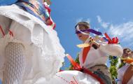Dancers. Popular Festival at Utande, province of Guadalajara / Jesús de los Reyes Martínez.