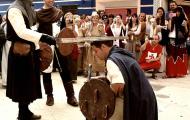 La llegada del Cid al pueblo de Monforte de Moyuela, en la provincia de Teruel / Asociación Montefuerte.