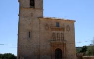 Iglesia de San Pedro en el pueblo de Abanco, provincia de Soria / ALC.