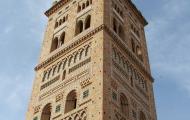 Mudejar Tower of Saint Martin in the town of Teruel, declared World Heritage Site by the UNESCO / ALC.