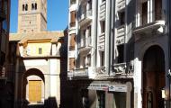 Torre de San Salvador, en Teruel, Patrimonio de la Humanidad.