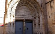La portada gótica de la iglesia de San Martín, en Callosa de Segura, provincia de Alicante / ALC.