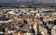 Vistas de Cox desde el castillo islámico de Cox, Alicante / ALC.