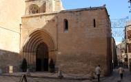 Puerta gótica de la catedral del Salvador y Santa María, en Orihuela, Alicante / ALC.