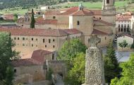Vista del monasterio de Santo Domingo de Silos, en la provincia de Burgos / ALC.