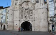 Puerta de Santa María, en Burgos / ALC.
