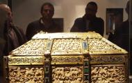 Arqueta medieval islámica de marfil en el Museo de Burgos / ALC