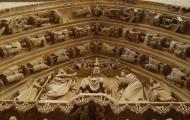 Catedral de Burgos, detalle de la Puerta de la Coronería (XIII) / ALC 