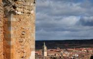La ciudad desde el castillo de El Burgo de Osma, Soria / ALC
