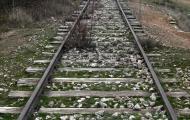 Vía de tren abandonada, en Langa de Duero / ALC
