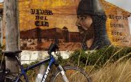Grafiti en Vivar del Cid, Burgos. Obra de Sergare / ALC