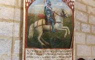 Estandarte del Cid (1921) en Vivar del Cid, Burgos / ALC