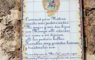 Versos del Cantar en las calles de Medinaceli, Soria / ALC