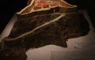 Maqueta de las antiguas murallas romanas, en el centro de interpretación de Medinaceli / ALC