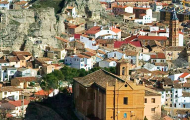 El castillo de la Peña se asienta sobre la iglesia del mismo nombre. Calatayud, Zaragoza / Santiago Cabello.