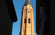 Torre mudéjar de Santa María, Patrimonio de la Humanidad. Calatayud, Zaragoza / ALC.