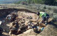 Yacimiento arqueológico de Alcocer, donde tiene lugar una de las batallas más sangrientas del Cantar de mío Cid, en Ateca, provincia de Zaragoza / Diputación Provincial de Zaragoza.