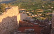 Restos del aljibe en el castillo de Onda, Castellón / ALC. 