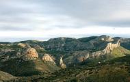 Paisaje del Maestrazgo, una sierra poderosa que se extiende por las provincias de Teruel y Castellón / CARP.