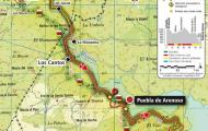 Explanatory panels at the start of each MTB detour.