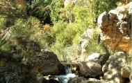 El río Martín a su paso por el pueblo de Martín del Río, en la provincia de Teruel / José Ignacio Gómez Marco.
