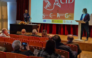 Un momento de la sesión informativa sobre el Club de Producto del Camino del Cid en Ariza (Zaragoza)